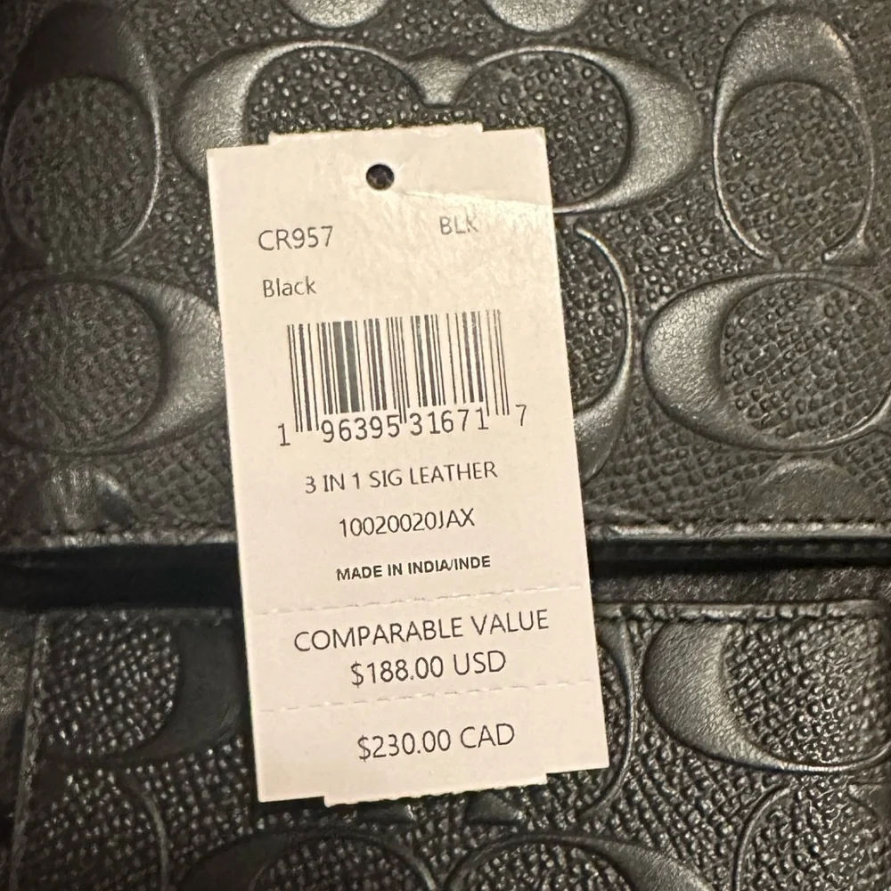 3in1 wallet COACH